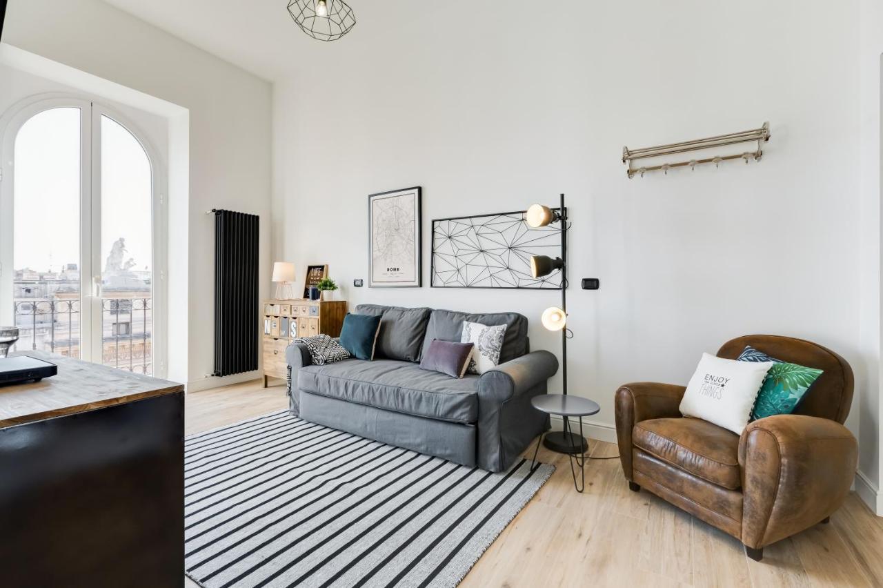 Bmga L Glam Industrial 3-Bed Apartment In Termini Рим Екстер'єр фото